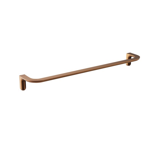 Toallero de baño de 50 cm oro rosa cepillado Aura de Medimex CAA006-04/ORC
