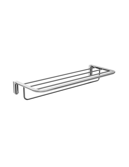 Toallero doble de baño cromo Aura de Medimex CAA006-05