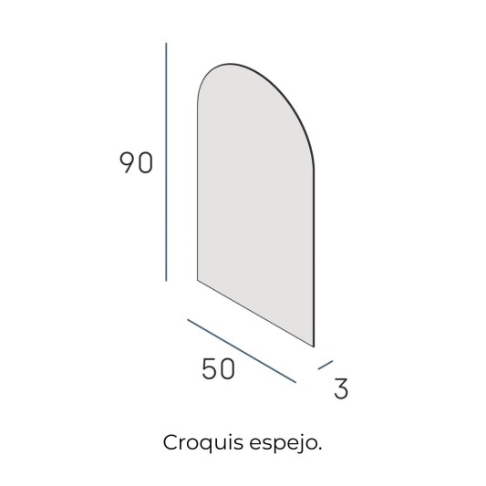 Espejo LED de capilla Ego de Manillons Torrent 50x90-60x100 cm Básico o Plus