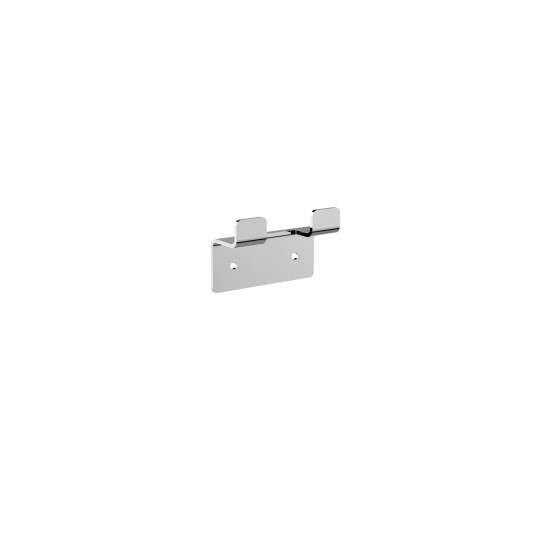 Percha doble de baño cromo Form de Medimex CAF008-01