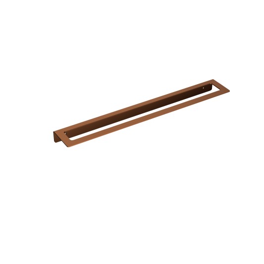 Toallero de baño de 40 cm oro rosa cepillado Form de Medimex CAF008-03/ORC
