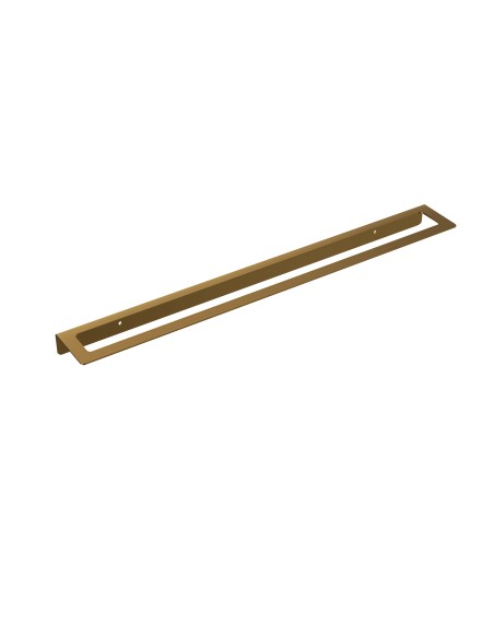 Toallero de baño de 50 cm oro cepillado Form de Medimex CAF008-04/OC