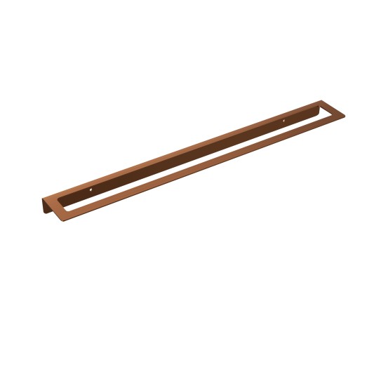 Toallero de baño de 50 cm oro rosa cepillado Form de Medimex CAF008-04/ORC
