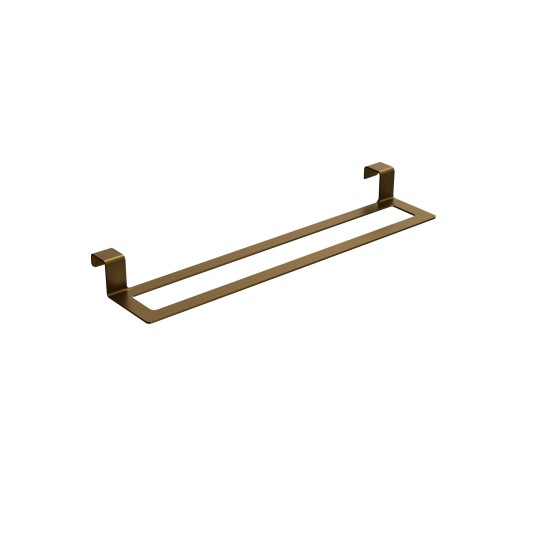 Toallero interior para mueble de baño oro cepillado Form de Medimex CAF008-10/OC