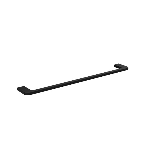 Toallero de baño de 40 cm negro mate Nova de Medimex CAN007-03/NG