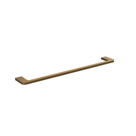 Toallero de baño de 50 cm oro cepillado Nova de Medimex CAN007-04/OC
