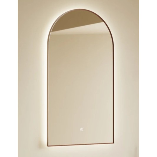 Espejo LED capilla Duna de Manillons Torrent 50-60 cm con marco