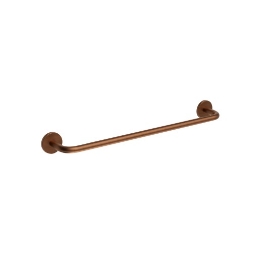 Toallero de baño de 40 cm oro rosa cepillado Pure de Medimex CAP005-03/ORC