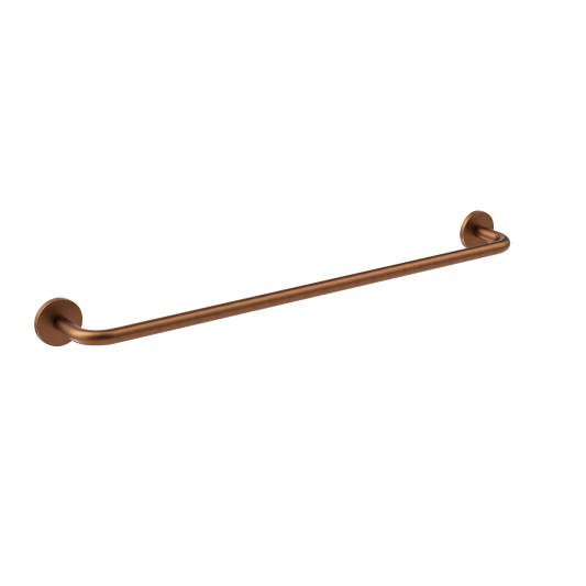 Toallero de baño de 50 cm oro rosa cepillado Pure de Medimex CAP005-04/ORC