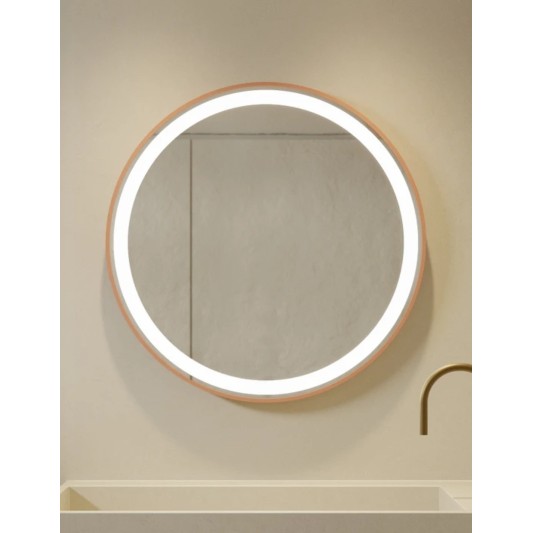 Espejo LED redondo Iris de Manillons Torrent 70-80-100 cm 2