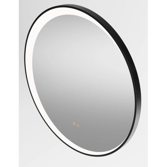 Espejo LED redondo Eclipse de Manillons Torrent 80-90 cm