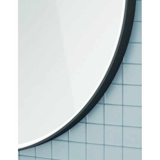 Espejo LED redondo Eclipse de Manillons Torrent 80-90 cm