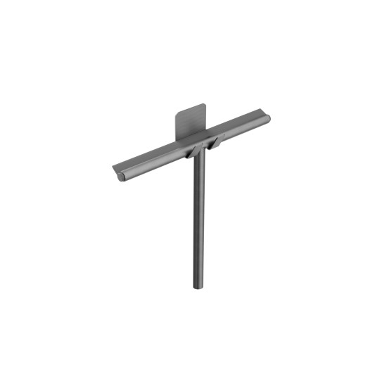 Limpia mamparas de acero inoxidable black gun metal de Medimex LMP001/BGM