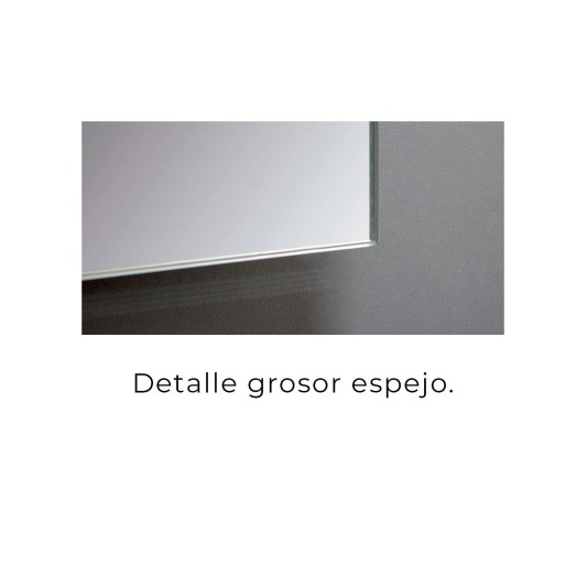 Espejo de baño Basic de Manillons Torrent 60-140 cm sin luz