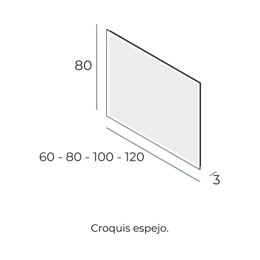 Espejo LED White de Manillons Torrent 60-120 cm Básico o Plus