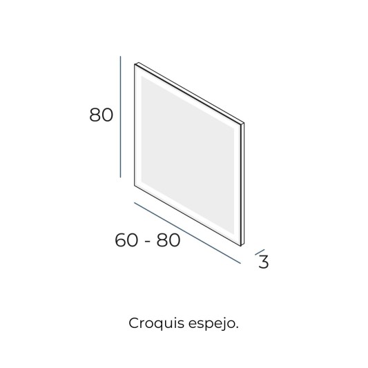 Espejo LED Classic de Manillons Torrent 60-140 cm Básico o Plus