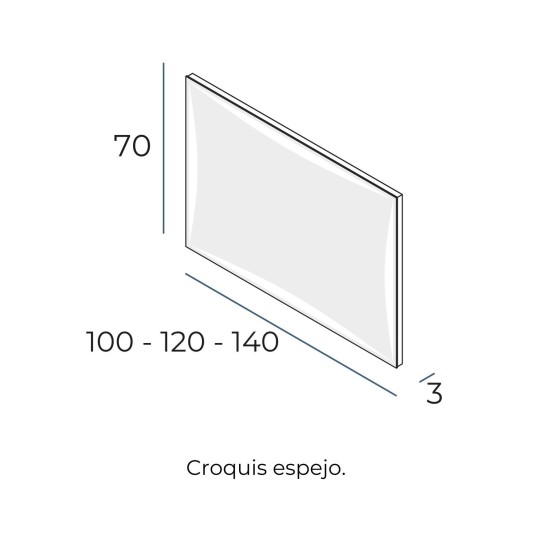 Espejo LED Lexus de Manillons Torrent 80-140 cm Básico o Plus
