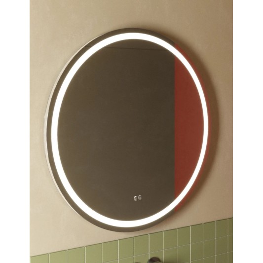 Espejo LED redondo Llum de Manillons Torrent 70-80 cm 2