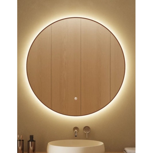 Espejo LED redondo Cos de Manillons Torrent 60-80-100 cm