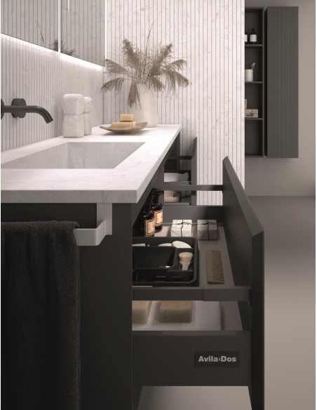 Mueble de baño suspendido Novus TOP 2 cajones de Ávila Dos 60-80-100-120