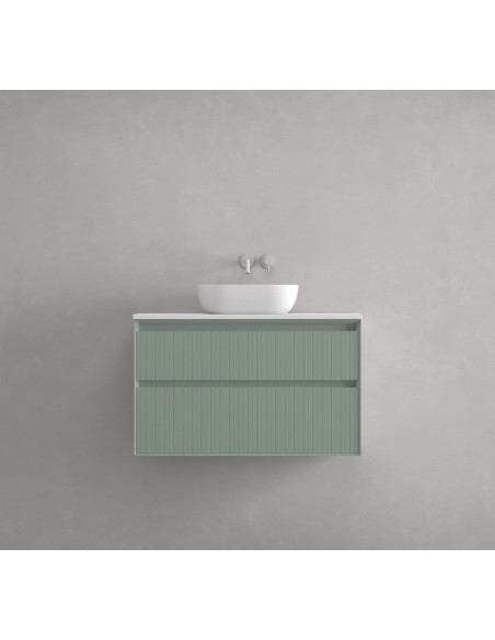 Mueble de baño suspendido Novus TOP 2 cajones de Ávila Dos 60-80-100-120