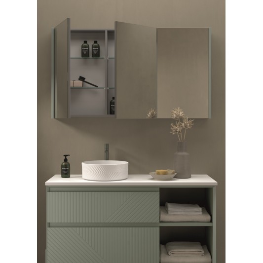Mueble de baño suspendido Novus TOP 2 cajones + hueco de Ávila Dos 100-120