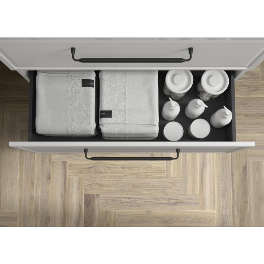 SALGAR RUNA Mueble de baño suspendido con lavabo Constanza 120 2 pozas 4 colores