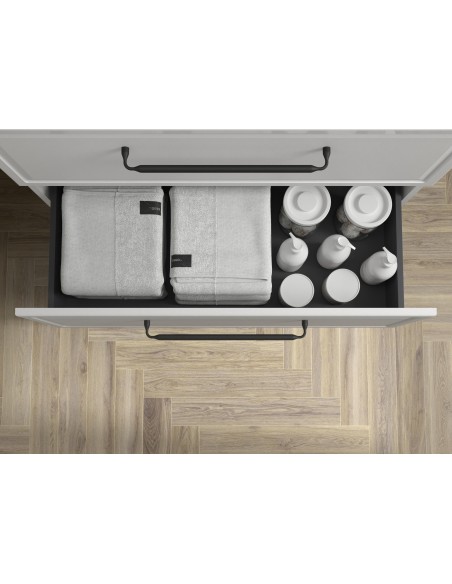 SALGAR RUNA Mueble de baño suspendido con lavabo Constanza 120 2 pozas 4 colores