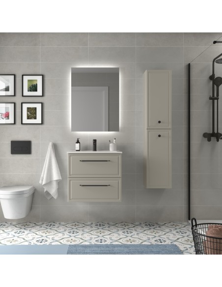 SALGAR RUNA Mueble de baño suspendido con lavabo Constanza 60-70-80-100 4 colores