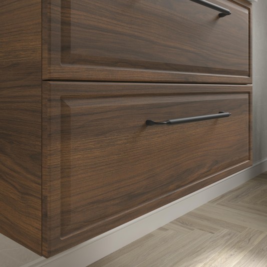 SALGAR RUNA Mueble de baño suspendido con lavabo Lisboa 140 2 pozas 4 colores