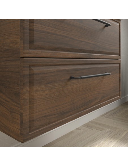 SALGAR RUNA Mueble de baño suspendido con lavabo Lisboa 140 2 pozas 4 colores