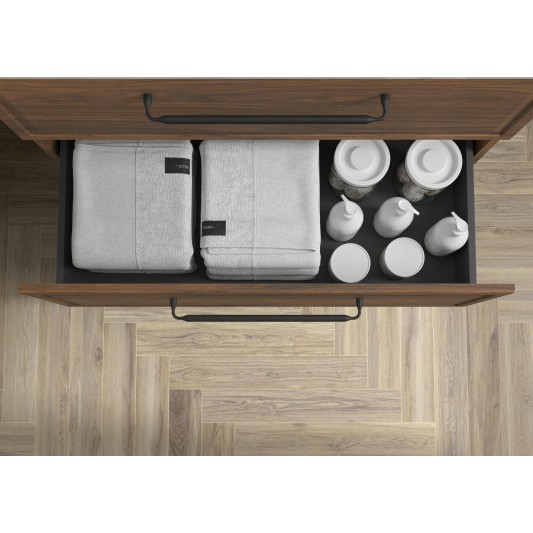 SALGAR RUNA Mueble de baño suspendido con lavabo Lisboa 140 2 pozas 4 colores
