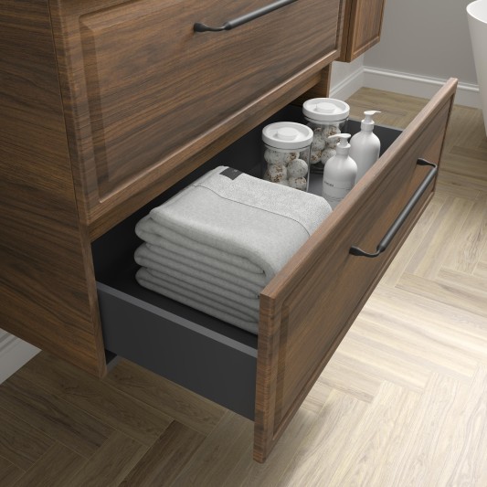 SALGAR RUNA Mueble de baño suspendido con lavabo Lisboa 140 2 pozas 4 colores