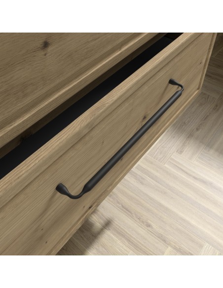 SALGAR RUNA Mueble de baño suspendido con lavabo Vilna 160 2 pozas Solid Surface 4 colores