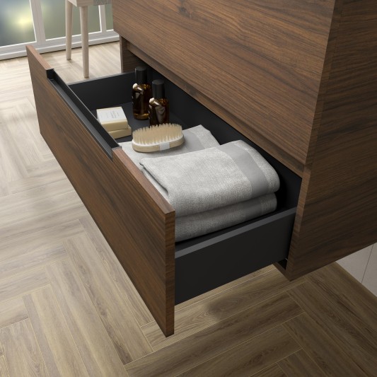 SALGAR LENI Mueble de baño suspendido con lavabo Constanza 120 2 pozas 4 colores