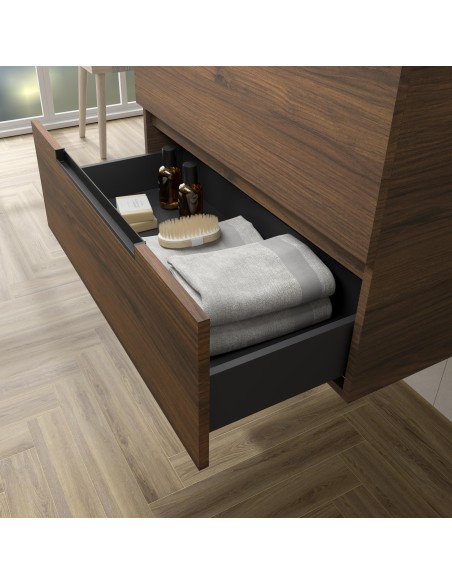SALGAR LENI Mueble de baño suspendido con lavabo Constanza 120 2 pozas 4 colores