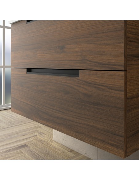 SALGAR LENI Mueble de baño suspendido con lavabo Constanza 120 2 pozas 4 colores