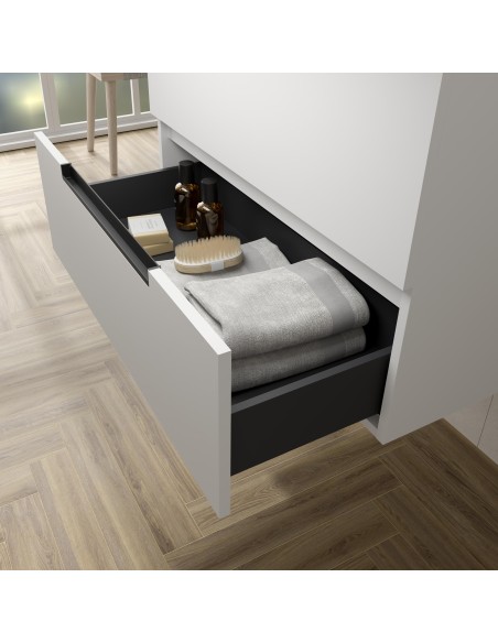 SALGAR LENI Mueble de baño suspendido con lavabo Constanza 60-70-80-100 4 colores