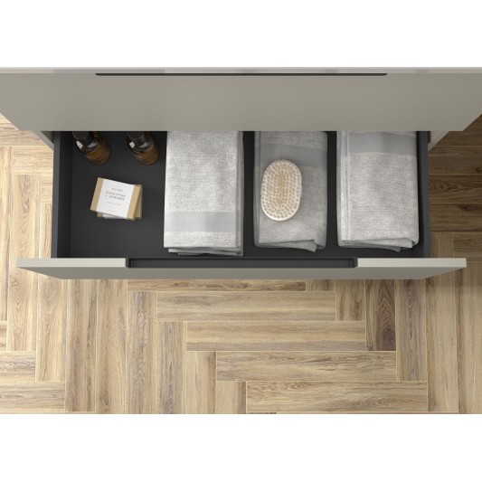 SALGAR LENI Mueble de baño suspendido con lavabo Lisboa 120 2 pozas 4 colores
