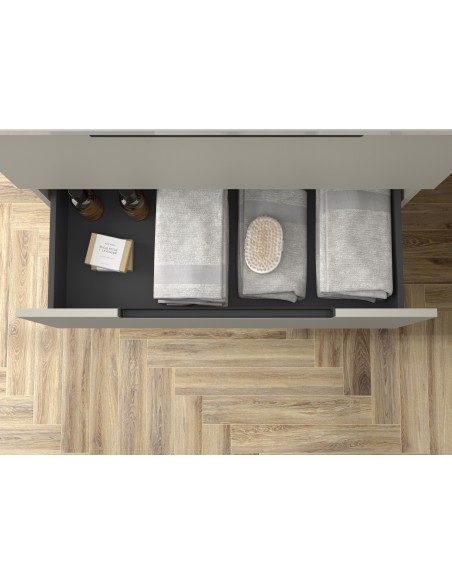 SALGAR LENI Mueble de baño suspendido con lavabo Lisboa 120 2 pozas 4 colores