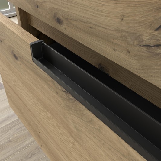 SALGAR LENI Mueble de baño suspendido con lavabo Lisboa 140 2 pozas 4 colores