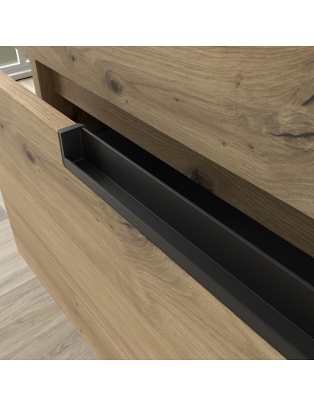 SALGAR LENI Mueble de baño suspendido con lavabo Lisboa 140 2 pozas 4 colores