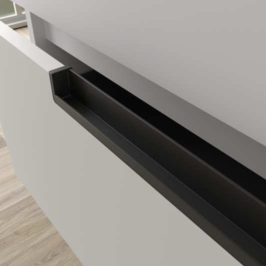 SALGAR LENI Mueble de baño suspendido con lavabo Toscana 140 2 pozas carga mineral 4 colores