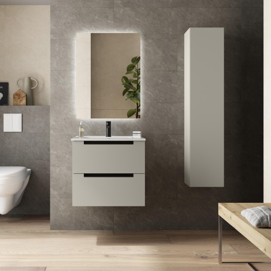 SALGAR LENI Mueble de baño suspendido con lavabo Constanza 60-70-80-100 4 colores 2