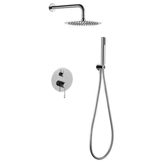CONJUNTO DUCHA MONOMANDO EMPOTRADO BLESS GPB063