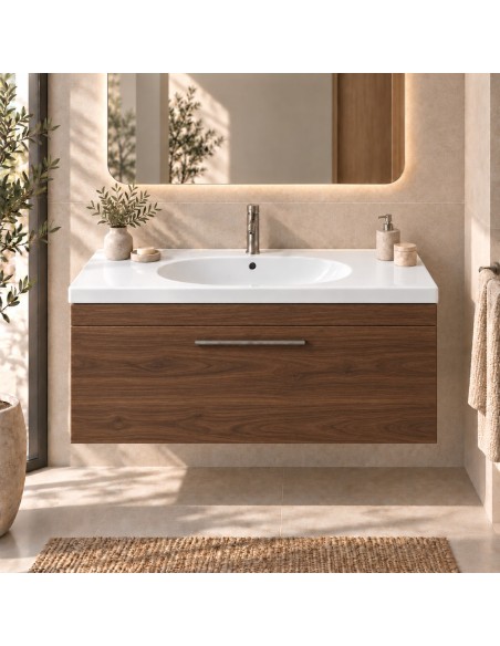 Mueble Elena THREE 1 cajón con lavabo | Ávila Dos