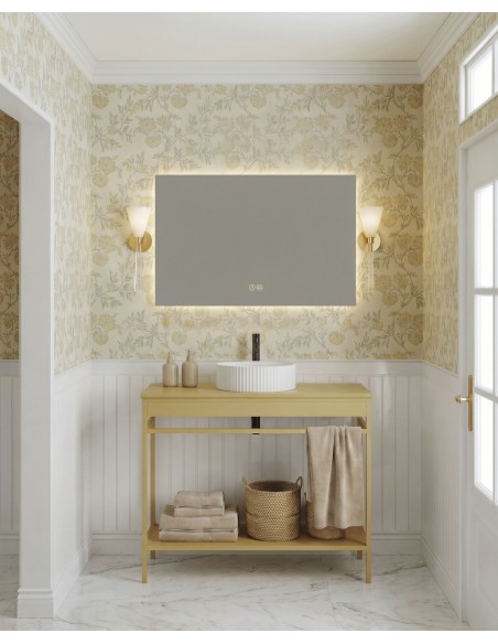 Mueble de baño Frida H80 de Ávila Dos 80-100 cm para lavabo sobre encimera - ambiente oficial 1