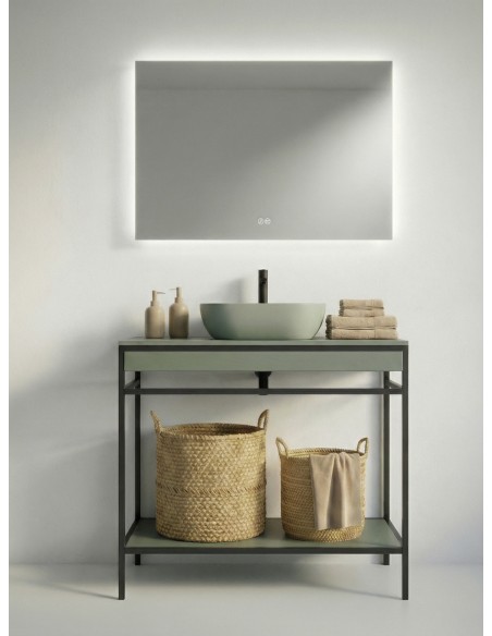 Mueble de baño Frida H80 de Ávila Dos 80-100 cm para lavabo sobre encimera - ambiente oficial 4