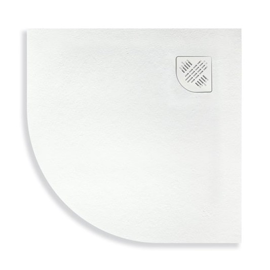 Plato de ducha semicircular Curve R50-R55 de Nuovvo · foto oficial