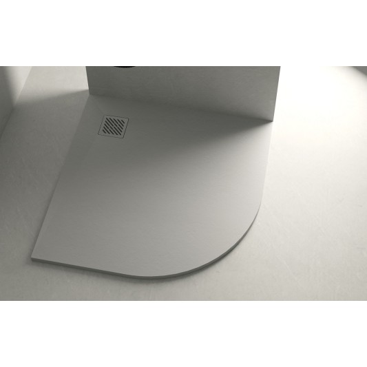 Plato de ducha semicircular Curve R50-R55 de Nuovvo · foto oficial 2